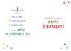 Picture of 1 TODAY YAY BIRTHDAY CARD